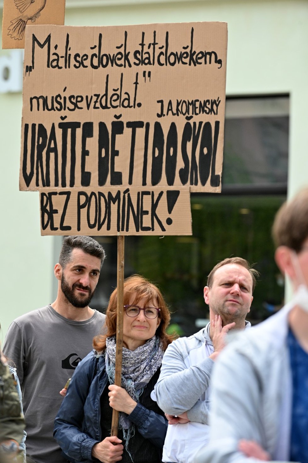 1. Máj v ČR: Protest na Letenské pláni