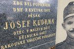 Josef Kudrna a jeho pomník