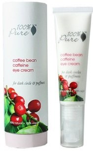 Oční krém 100% Pure Káva, 670 Kč (30 ml), koupíte na www.100percentpure.cz