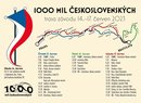 1000 mil československých