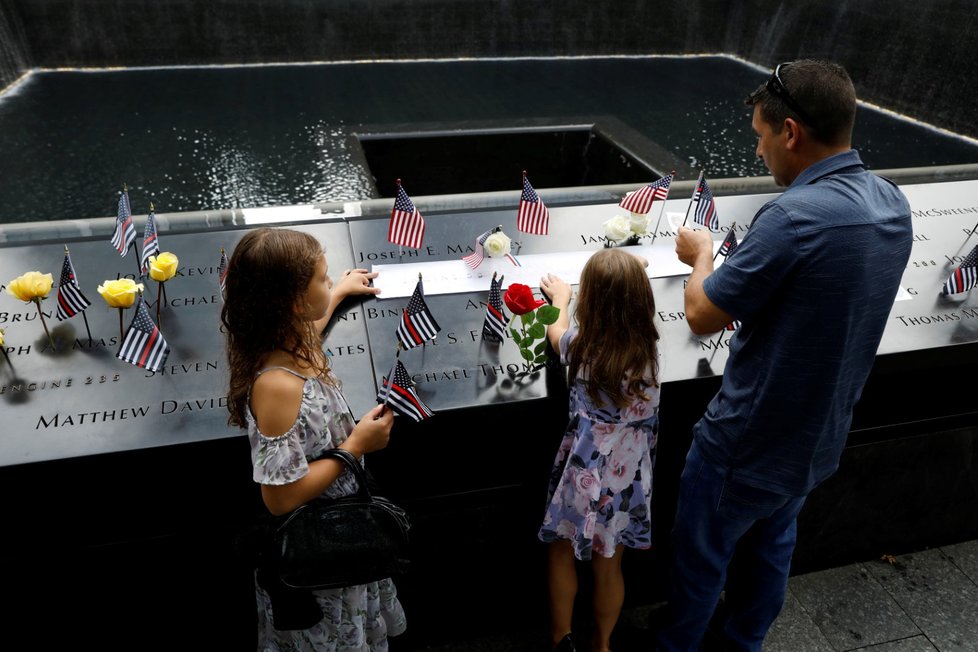 USA si připomněly památku teroristických útoků z 11. září 2001 (11. 9. 2019).