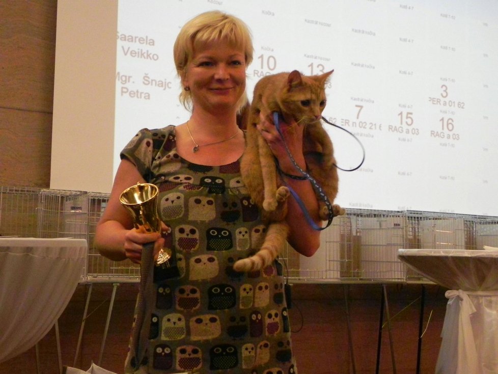 Zrzek z Křenovic to u návštěvníků vyhrál, ač kocour, dostal Cenu Miss Voroněž.