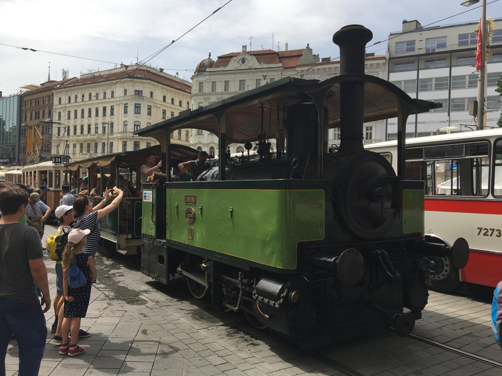 V červnu 2019 DPMB zahájil oslavy 150. výročí založení hromadné dopravy na Náměstí Svobody. O jízdu v parní tramvaji Caroline z roku 1889 byl velký zájem. V Brně jezdila až do roku 1914.