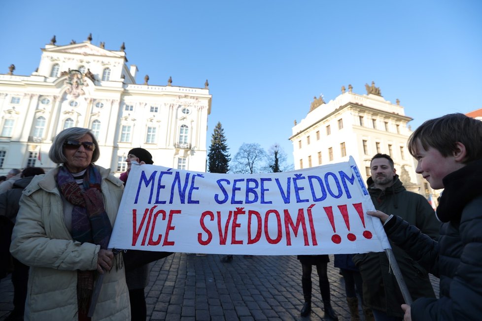 Protibabišovská demonstrace v Praze. (17.11.2018)