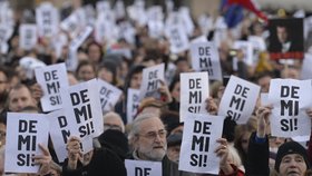 Protibabišovská demonstrace v Praze. (17.11.2018)