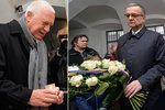 Čeští politici přišli k památníku uctít oběti 17. listopadu