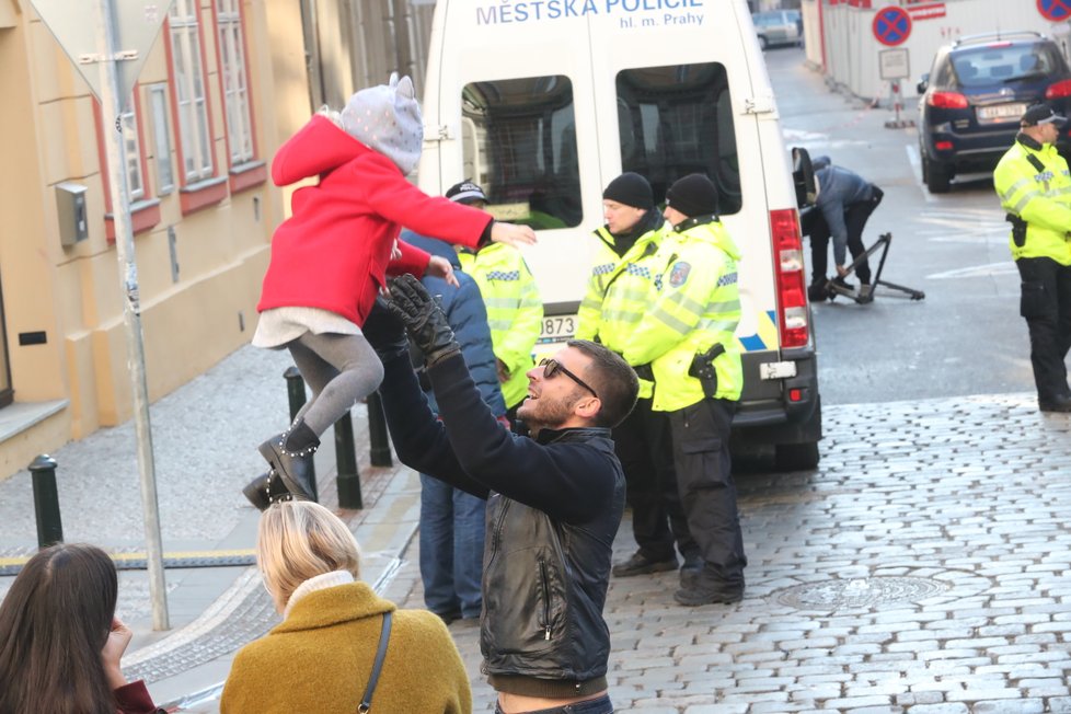 Národní třída ke dni výročí 17. listopadu