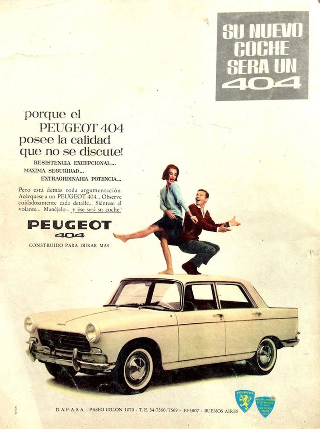 1962 Peugeot 404