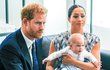 Princ Harry, manželka Meghan a syn Archie