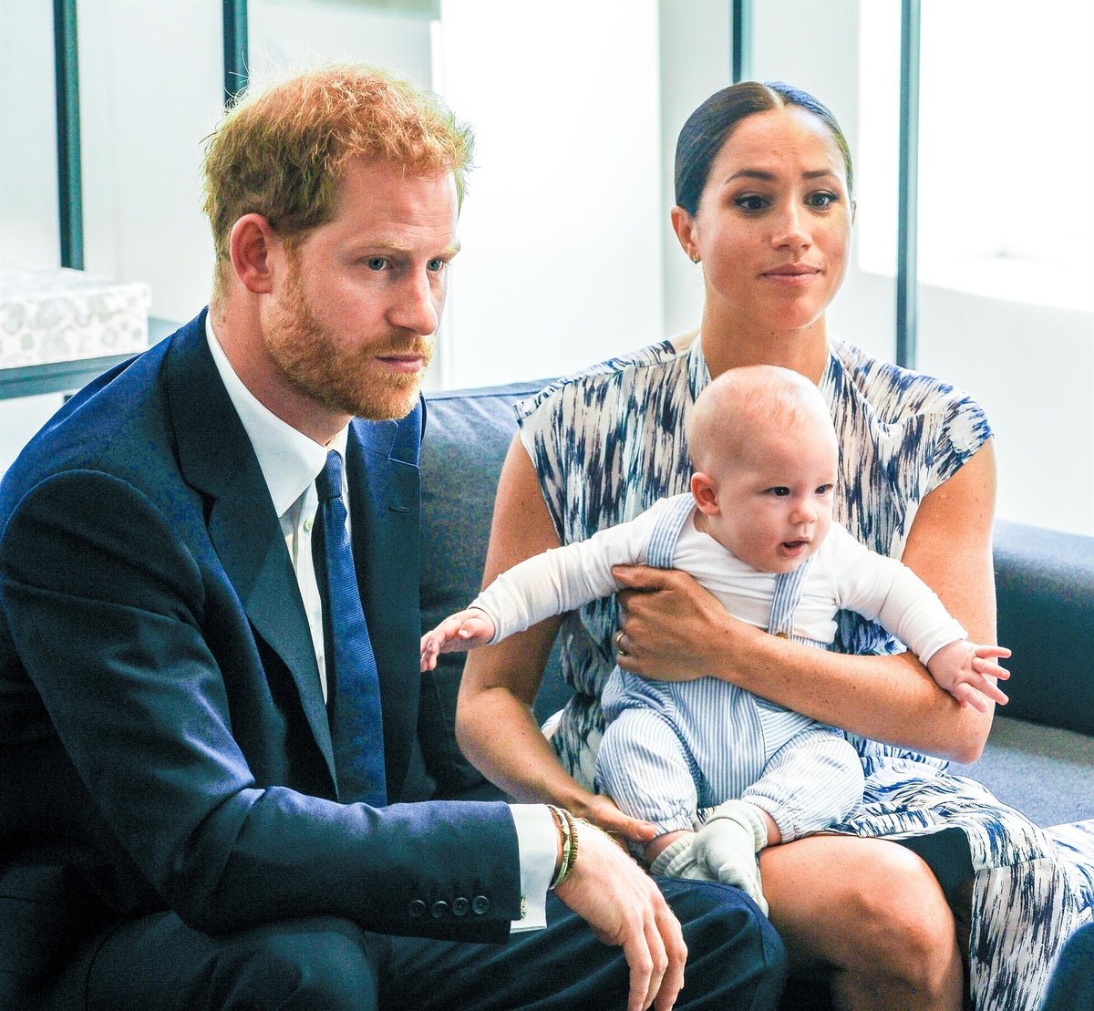 Princ Harry, manželka Meghan a syn Archie