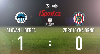 CELÝ SESTŘIH: Liberec zlomil mizernou sérii a porazil Brno 1:0