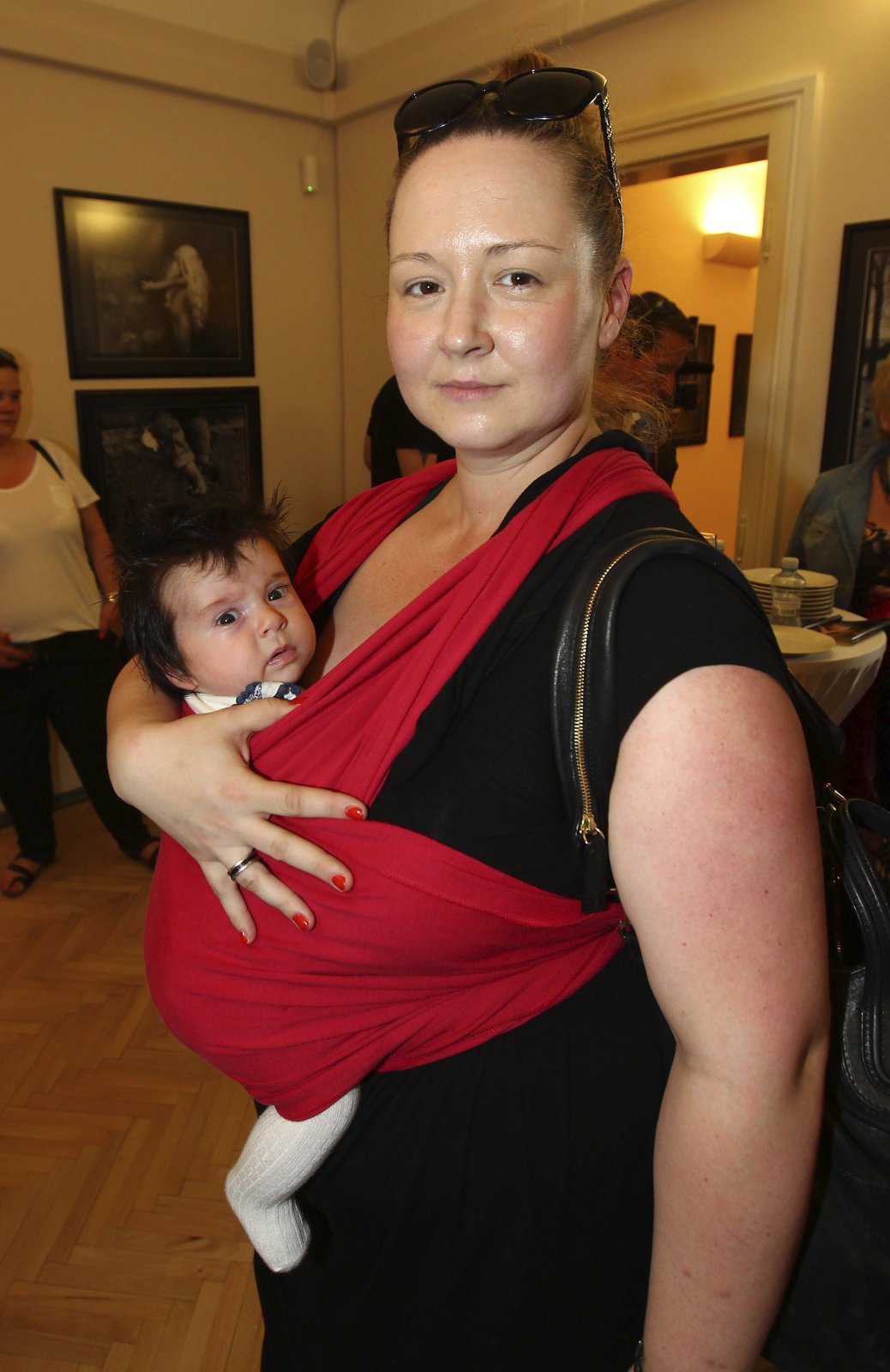 Josefina Saudková s nejmladším dítětem
