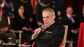 Státní vyznamenání 28. října 2019: Miloš Zeman