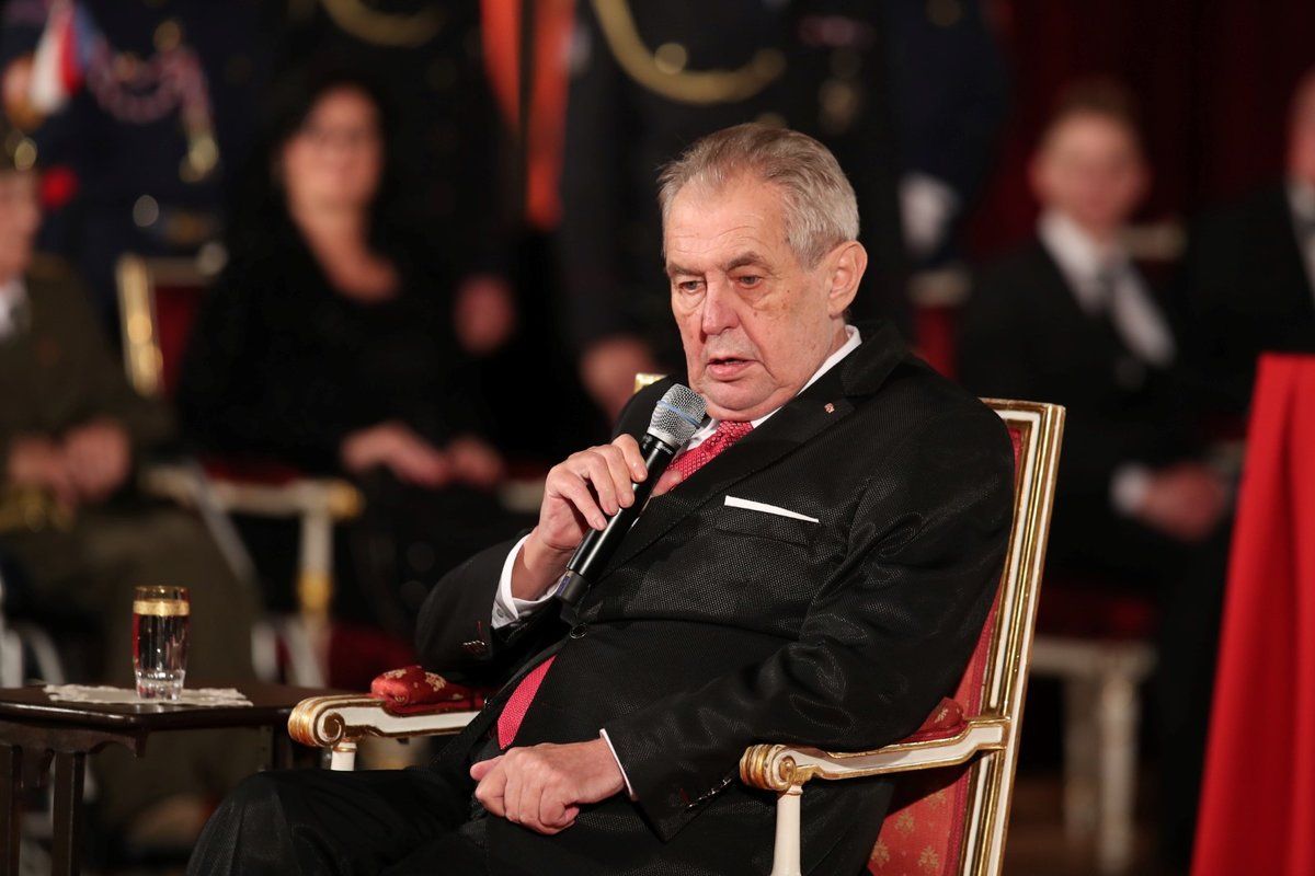 Státní vyznamenání 28. října 2019: Miloš Zeman