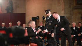 Státní vyznamenání 28. října 2019: Miloš Zeman