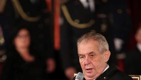 Státní vyznamenání 28. října 2019: Miloš Zeman