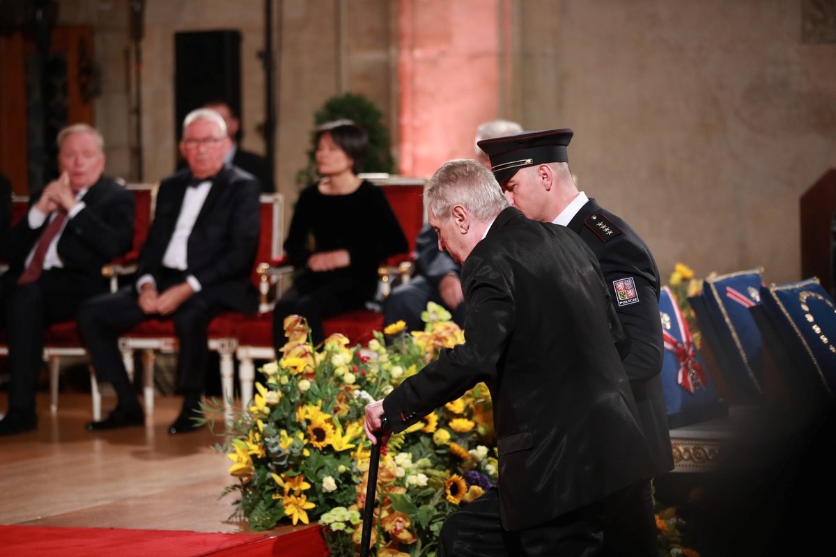 Státní vyznamenání 28. října 2019: Miloš Zeman