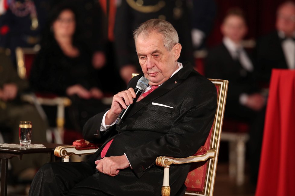 Státní vyznamenání 28. října 2019: Miloš Zeman