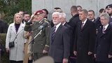 VIDEO: Pavel, Babiš i Okamura na Vítkově. U památníku položili věnce