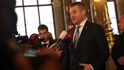 Slovenský premiér Peter Pellegrini na znovuotevření Národního muzea Slovenský premiér Peter Pellegrini na znovuotevření Národního muzea