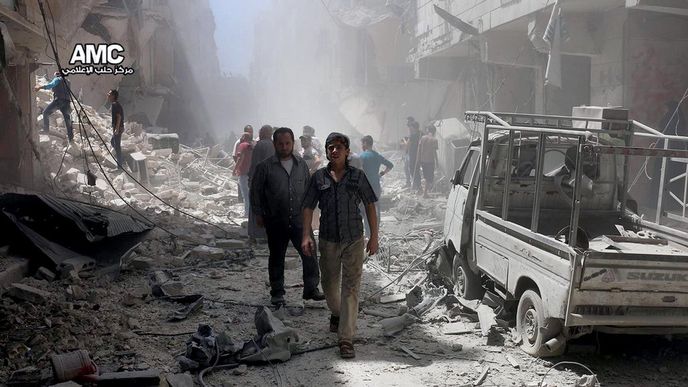 Syrské město Aleppo Syrské město Aleppo