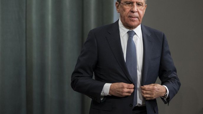Ruský ministr zahraničí Sergej Lavrov Ruský ministr zahraničí Sergej Lavrov