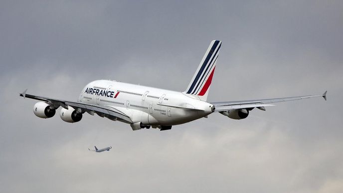 Airbus A380 aerolinek Air France Airbus A380 aerolinek Air France