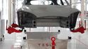 Továrna Tesla Motors v kalifornském Fremontu Továrna Tesla Motors v kalifornském Fremontu
