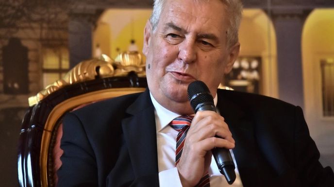 Prezident Miloš Zeman Prezident Miloš Zeman