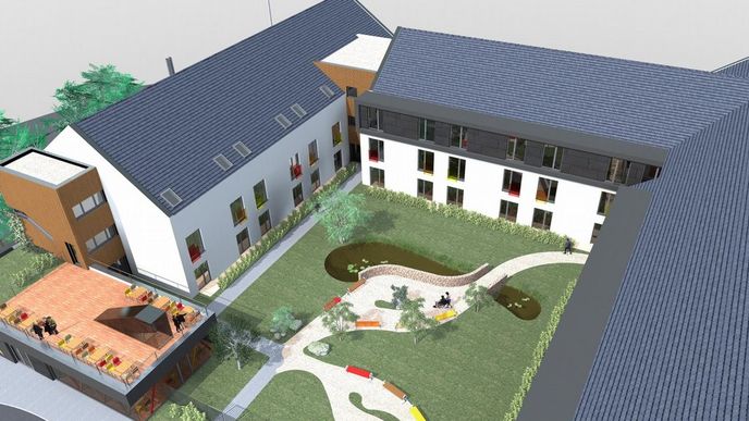 Vizualizace projektu pečovatelského domu společnosti Anavita v Praze Slivenci, jehož otevření se chystá na rok 2017. Vizualizace projektu pečovatelského domu společnosti Anavita v Praze Slivenci, jehož otevření se chystá na rok 2017.