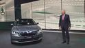 Škoda na ženevském autosalonu představila nový model Superb. Škoda na ženevském autosalonu představila nový model Superb.