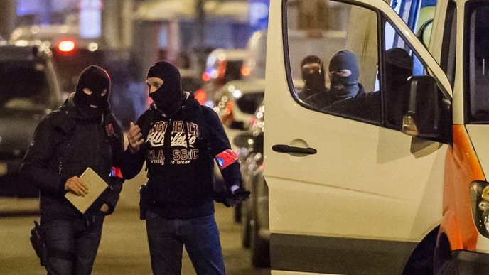 Policie v Bruselu Policie v Bruselu