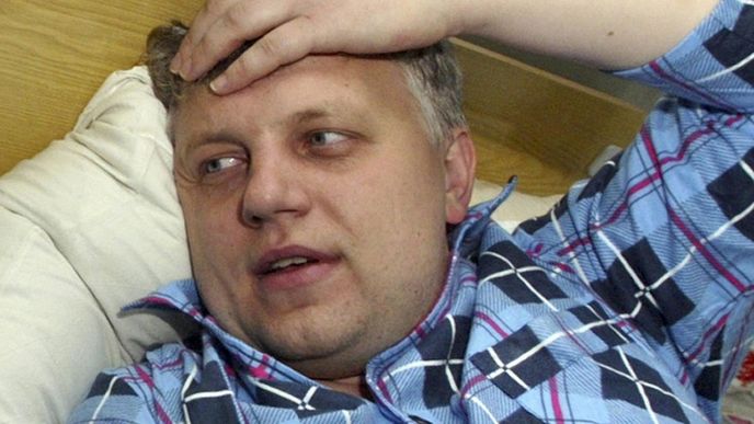 Zavražděný novinář Pavlo Šeremet Zavražděný novinář Pavlo Šeremet