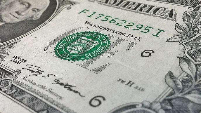 Dolar, ilustrační foto Dolar, ilustrační foto