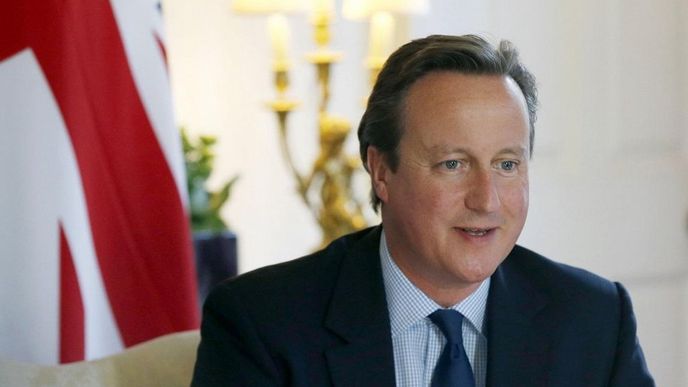 Britský premiér David Cameron Britský premiér David Cameron