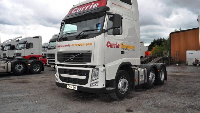 Currie European Volvo FH, KP62 SYE (ilustrační foto) Currie European Volvo FH, KP62 SYE (ilustrační foto)
