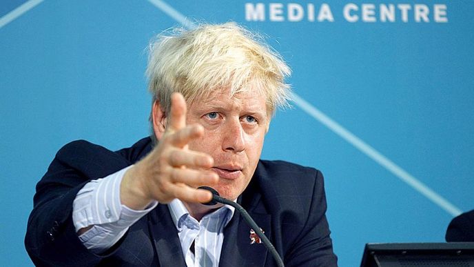 Londýnský starosta Boris Johnson Londýnský starosta Boris Johnson