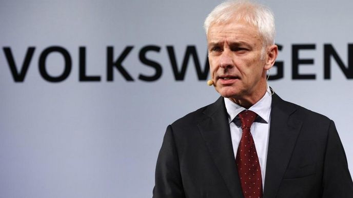 šéf Volkswagenu Matthias Müller šéf Volkswagenu Matthias Müller