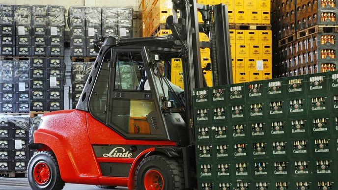 Vysokozdvižný vozík Linde, který se bude vyrábět u Stříbra Vysokozdvižný vozík Linde, který se bude vyrábět u Stříbra