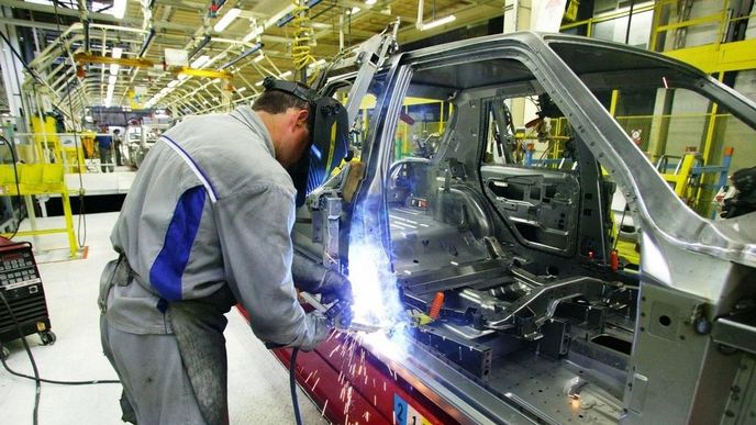 Automobilka Dacia v rumunském Mioveni Automobilka Dacia v rumunském Mioveni