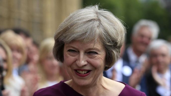 Britská ministryně vnitra Theresa Mayová Britská ministryně vnitra Theresa Mayová