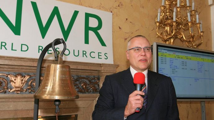 Spolumajitel NWR Zděnek Bakala uvádí firmu na pražskou na burzu Spolumajitel NWR Zděnek Bakala uvádí firmu na pražskou na burzu