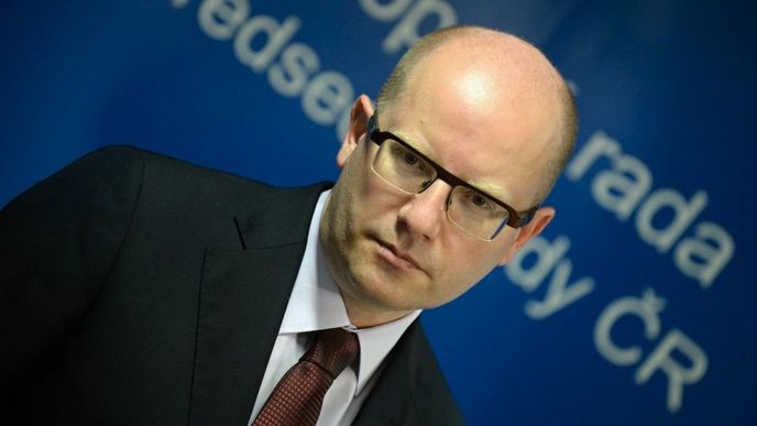 Premiér Bohuslav Sobotka Premiér Bohuslav Sobotka