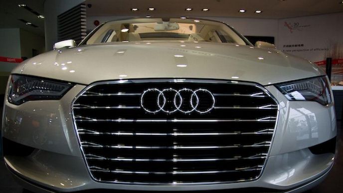 Showroom Audi v Pekingu (ilustrační foto) Showroom Audi v Pekingu (ilustrační foto)