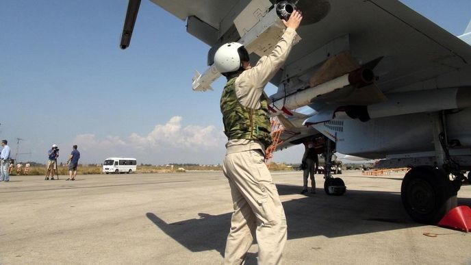 Ruská stíhačka Su-30 Ruská stíhačka Su-30