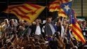 šéf katalánské regionální vlády Artur Mas po vítězství separatistů v regionálních volbách šéf katalánské regionální vlády Artur Mas po vítězství separatistů v regionálních volbách