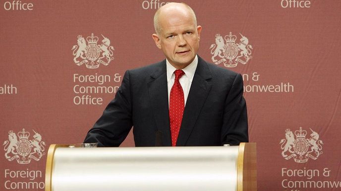 Bývalý konzervativní ministr zahraničí a dlouhodobý kritik EU William Hague Bývalý konzervativní ministr zahraničí a dlouhodobý kritik EU William Hague