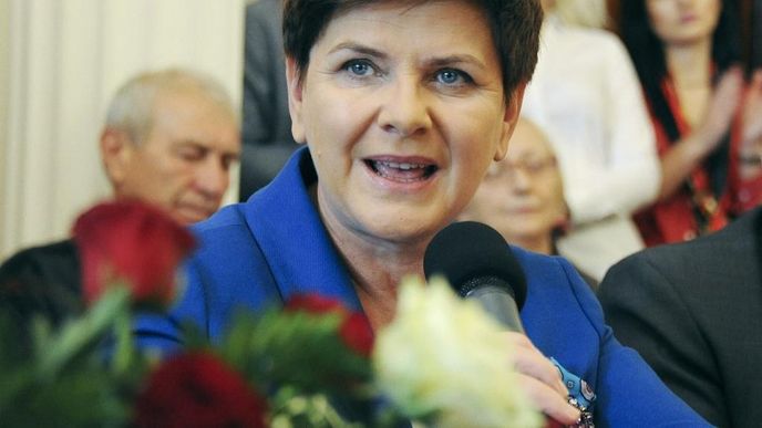 Polská premiérka Beata Szydlová Polská premiérka Beata Szydlová