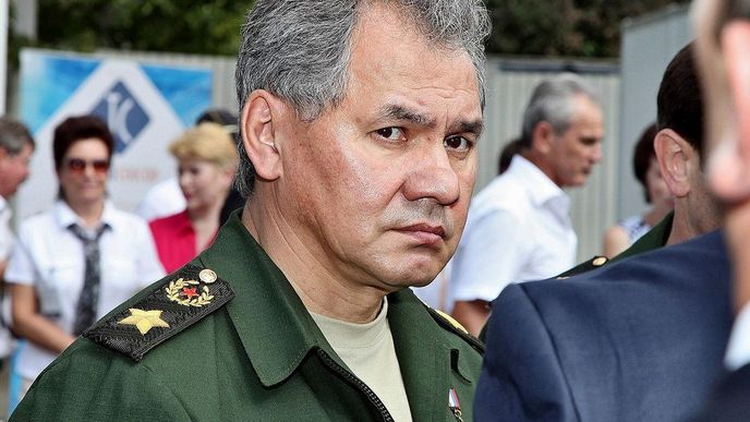 ruský ministr obrany Sergej Šojgu ruský ministr obrany Sergej Šojgu