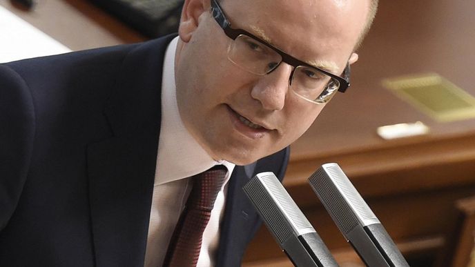 Premiér Bohuslav Sobotka (ČSSD) Premiér Bohuslav Sobotka (ČSSD)